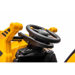 Licencovaný elektrický Báger Caterpillar so svahovacou lyžicou,  Jednomiestny