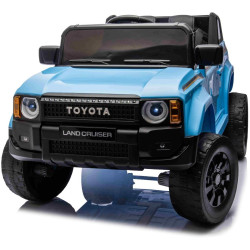Elektrické autíčko Toyota Landcruiser 12V,  modré