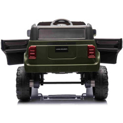 Elektrické autíčko Toyota Landcruiser 12V,  vojenské zelené