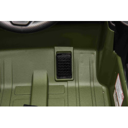 Elektrické autíčko Toyota Landcruiser 12V,  vojenské zelené
