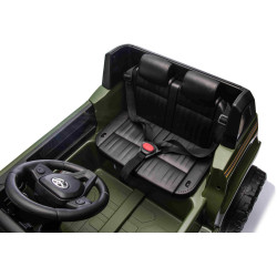 Elektrické autíčko Toyota Landcruiser 12V,  vojenské zelené