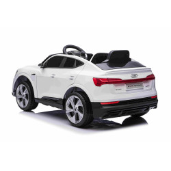 Elektrické autíčko Audi E-tron Sportback 12V,  biele