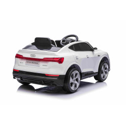 Elektrické autíčko Audi E-tron Sportback 12V,  biele